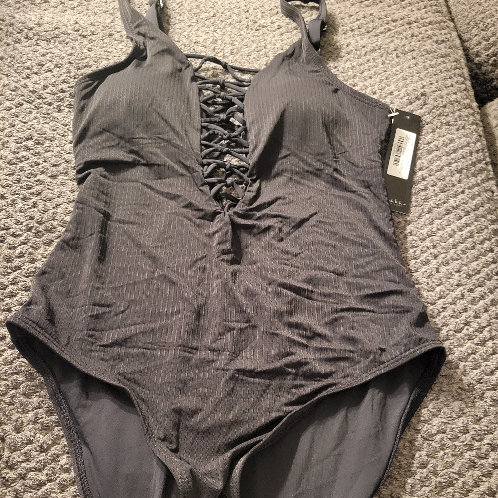 Nicole Miller womans swimsuit size medium